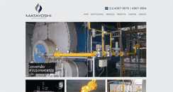 Desktop Screenshot of matayoshi.com.br
