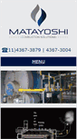 Mobile Screenshot of matayoshi.com.br